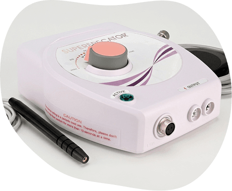 SuperFrecator Gen 3 device with treatment probe